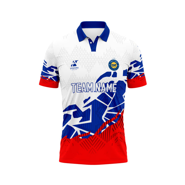 White shockwave Cricket Jersey | SCJ-023