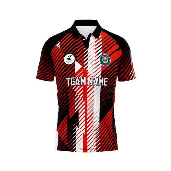 Lava Red Raptor Cricket Jersey | SCJ-028