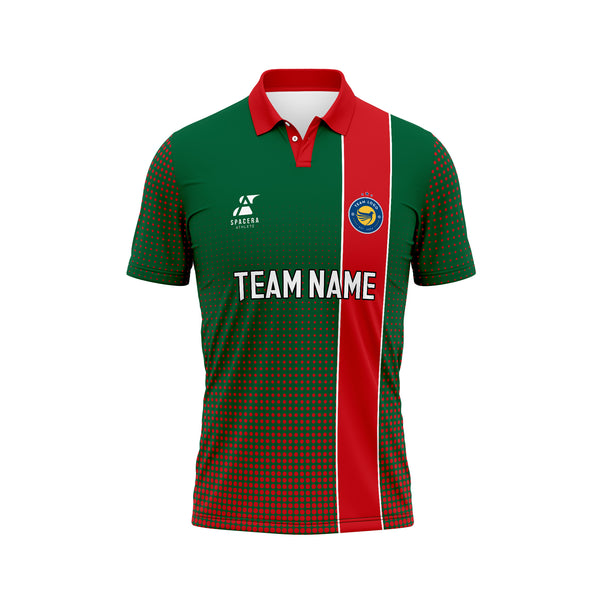Greenfire Stripe Cricket Jersey | SCJ-035