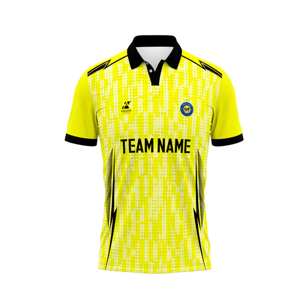 Yellow Voltage Prime Cricket Jersey | SCJ-070