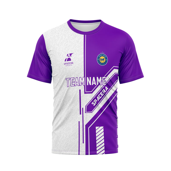 Violet Dynamic Split Soccer Jersey - NT-005