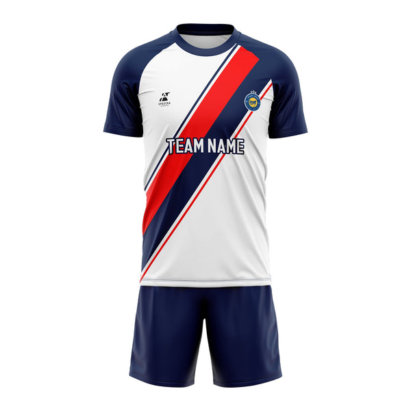 Ghost White Strike Jersey Set | SK-021