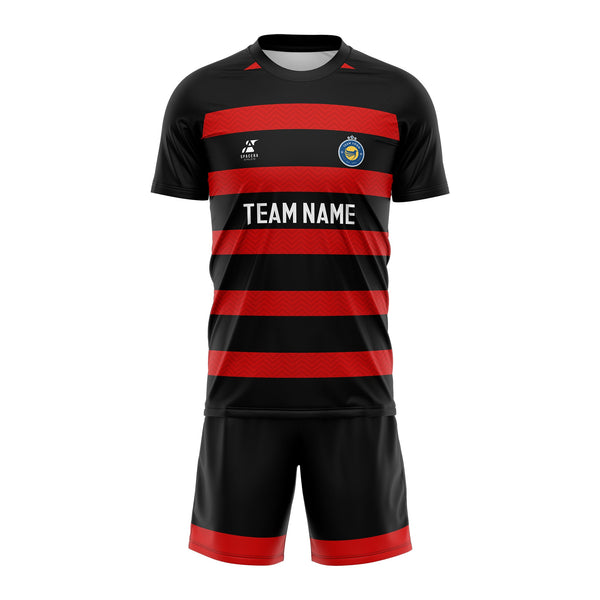 Red Flamengo Storm Jersey Set | SK-018