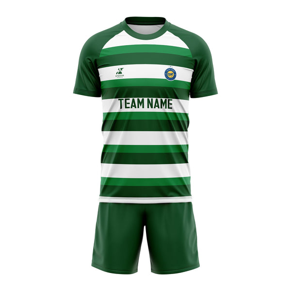 Spring Green Spirit Soccer Jersey Set | SK-012