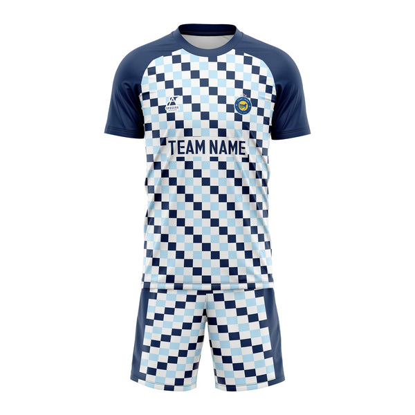 Blue Matrix Jersey Set | SK-017