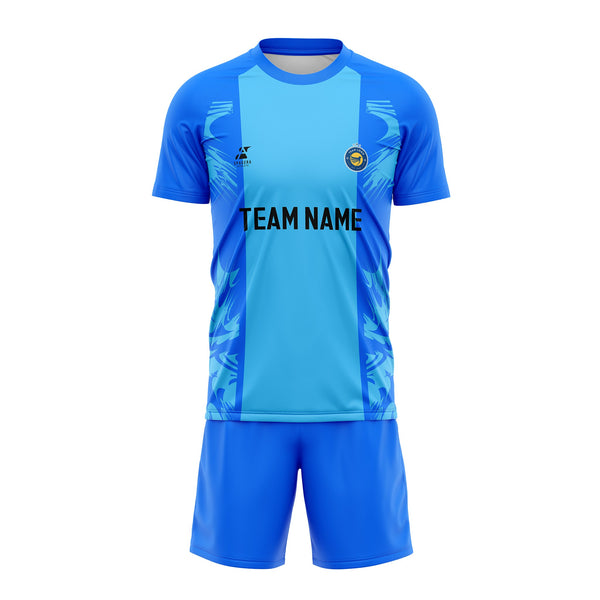 Blue Dynamo Soccer Jersey Set | SK-005