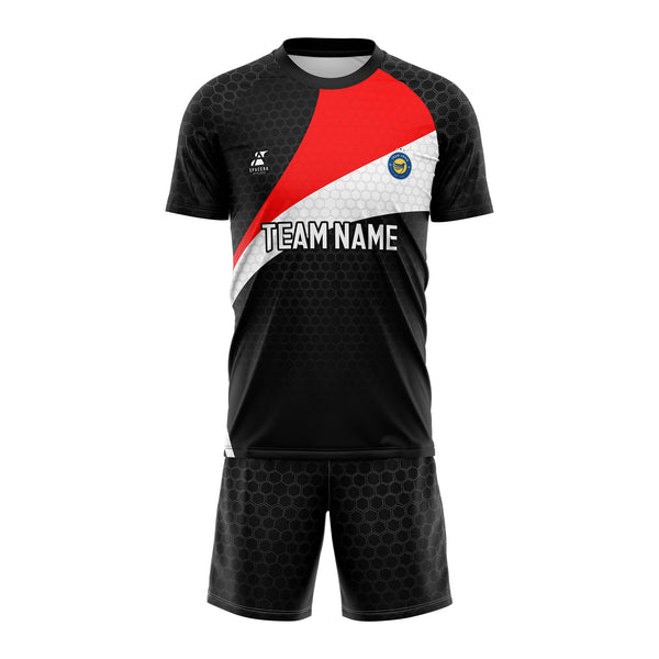 Jet Black Inferno Jersey Set | SK-031