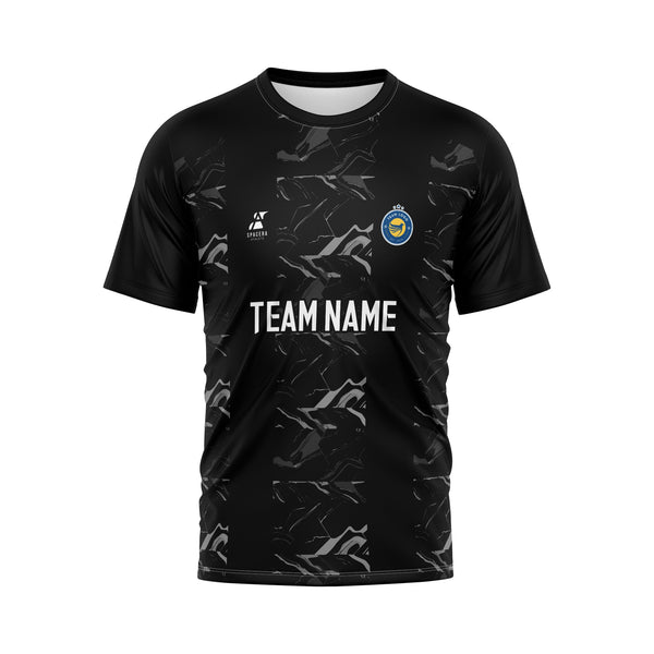 Eerie Black Force Soccer Jersey | NT-029