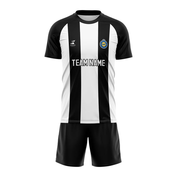 Black Shadow Soccer Jersey Set | SK-002